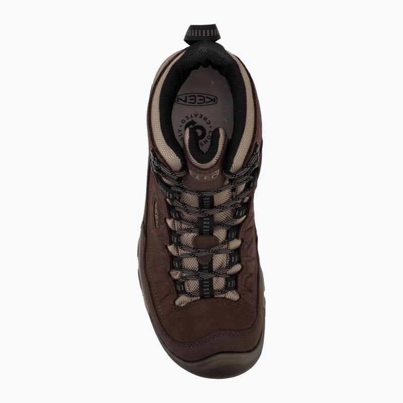 Herren-Trekkingstiefel KEEN Targhee IV Mid Wp java/bridnle 5