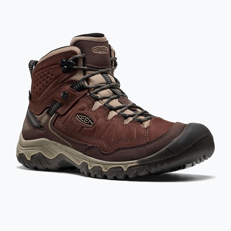 Herren-Trekkingstiefel KEEN Targhee IV Mid Wp java/bridnle