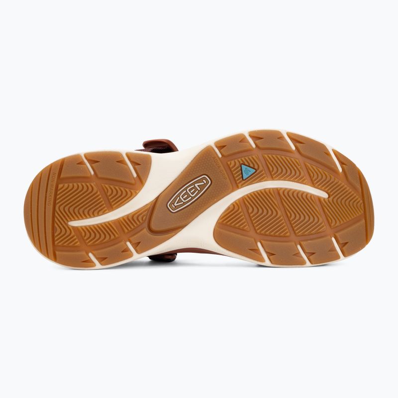Damensandalen KEEN Leiki Ot fig/burnt 4