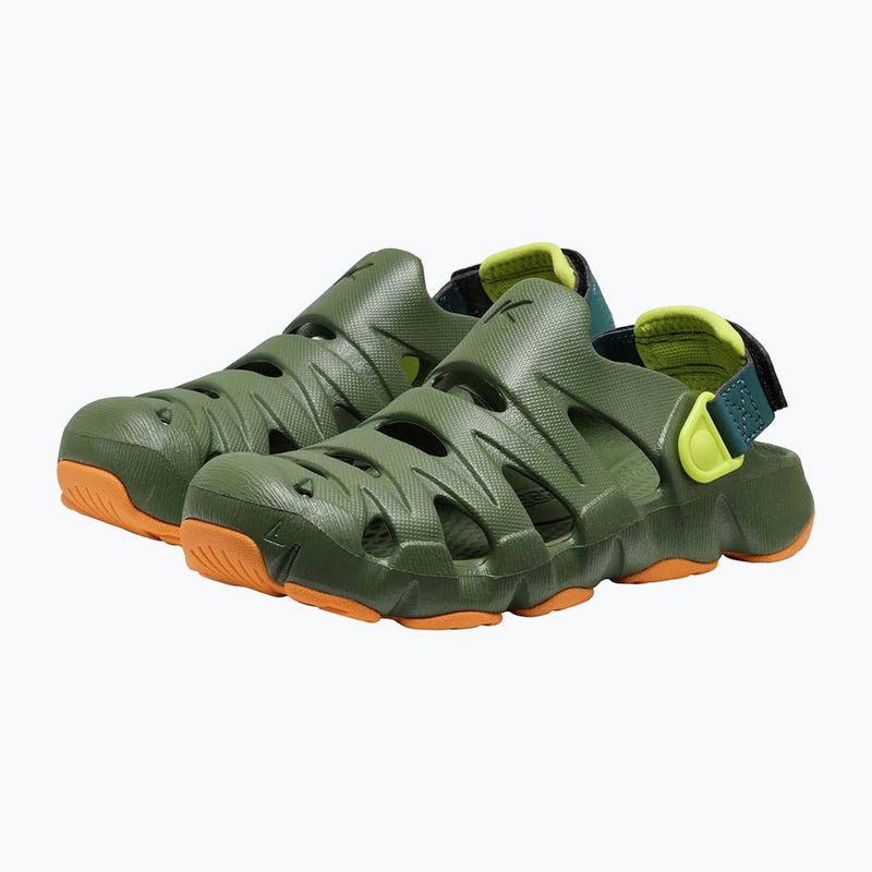 Kindersandalen KEEN Hyperflt green/orange peel 4