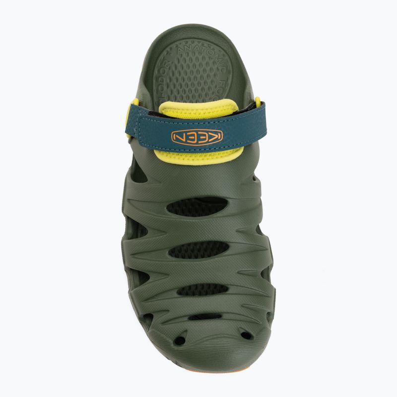 Kindersandalen KEEN Hyperflt green/orange peel 6