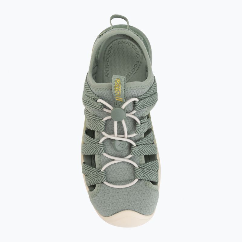 Damensandalen KEEN Whisper Lite lily pad/cream gold 5