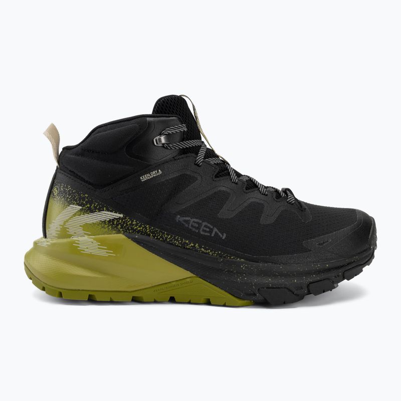 Herren-Trekkingstiefel KEEN Targhee Apex Mid Wp black/golden cypress 2