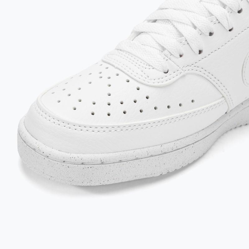 Damen Sneaker Nike Court Vision Low Next Nature white/white/white 8