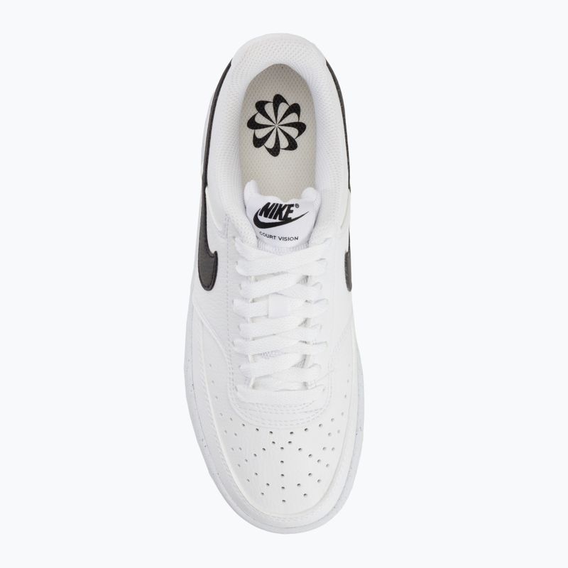 Damen Sneaker Nike Court Vision Low Next Nature white//white/black 6