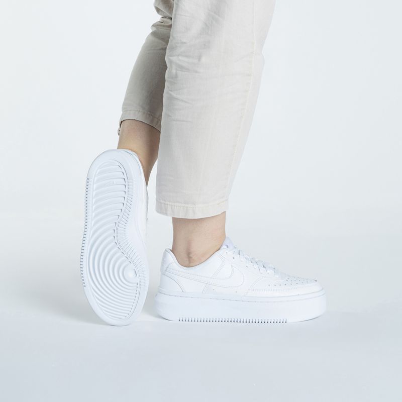 Nike Court Vision Alta Schuhe weiß / weiß / weiß 2