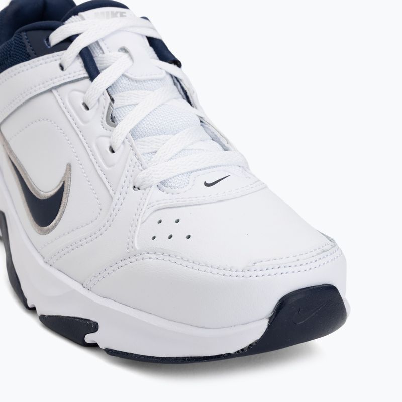 Herren Trainingsschuhe Nike Defy All Day white/metallic silver/midnight navy 7