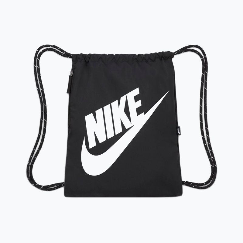 Nike Heritage Kordelzugtasche schwarz DC4245-010 5