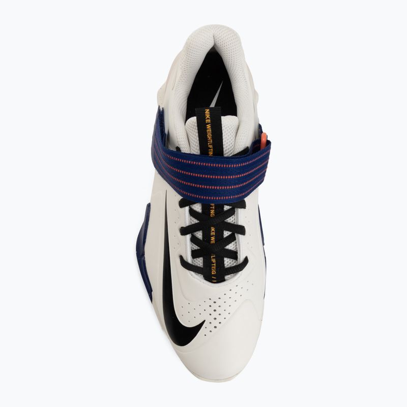 Gewichtheber-Schuhe Nike Savaleos sail/deep royal blue/magic ember/black 5