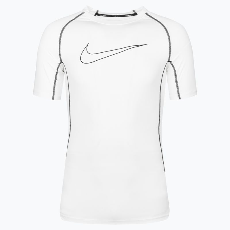 Herren Trainings-T-Shirt Nike Tight Top weiß DD1992-100