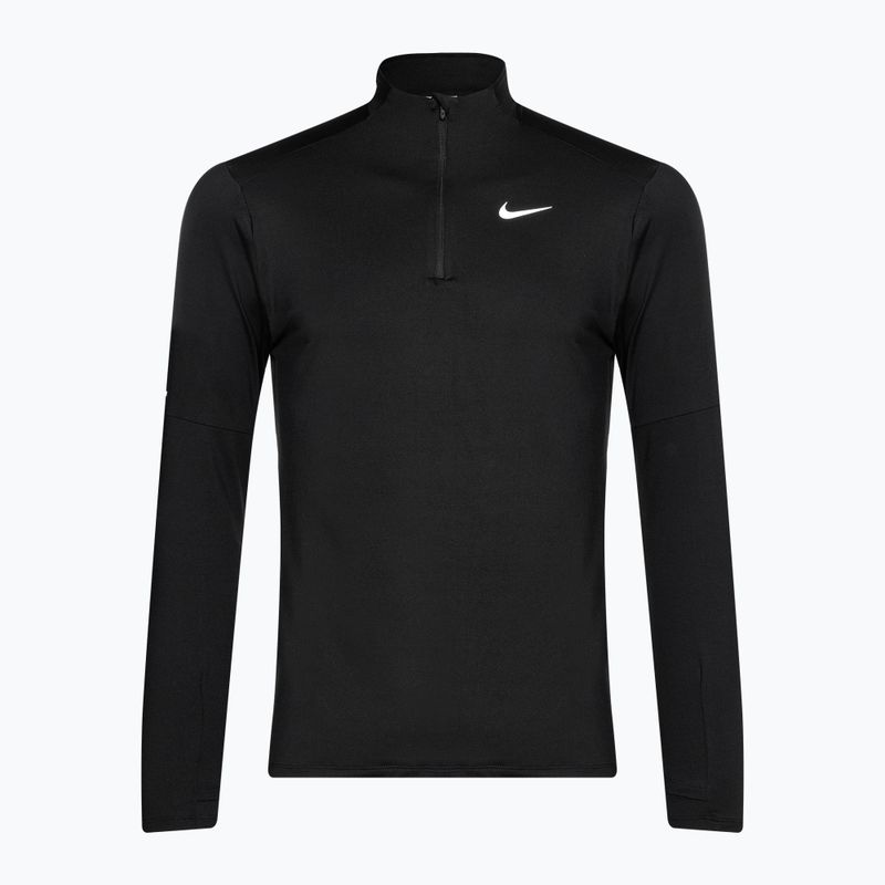 Nike Dri-FIT Element 1/2-Zip Lauf-Langarmshirt für Herren schwarz