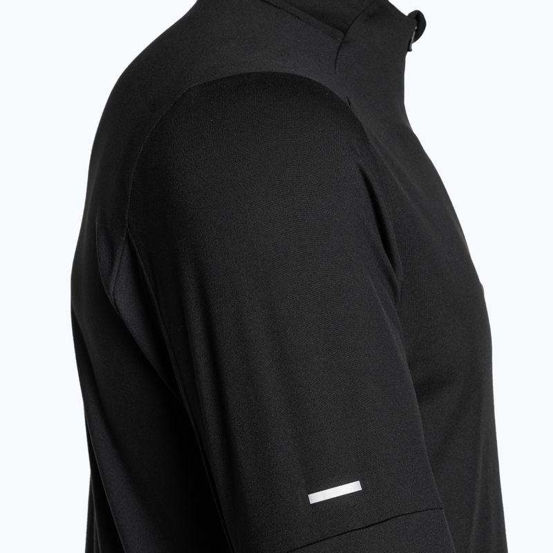 Nike Dri-FIT Element 1/2-Zip Lauf-Langarmshirt für Herren schwarz 4