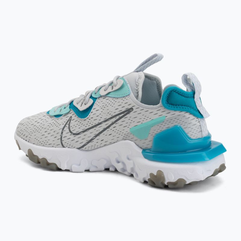 Herren Schuhe Nike React Vision pure platinum/aquamarine/smoke grey 3