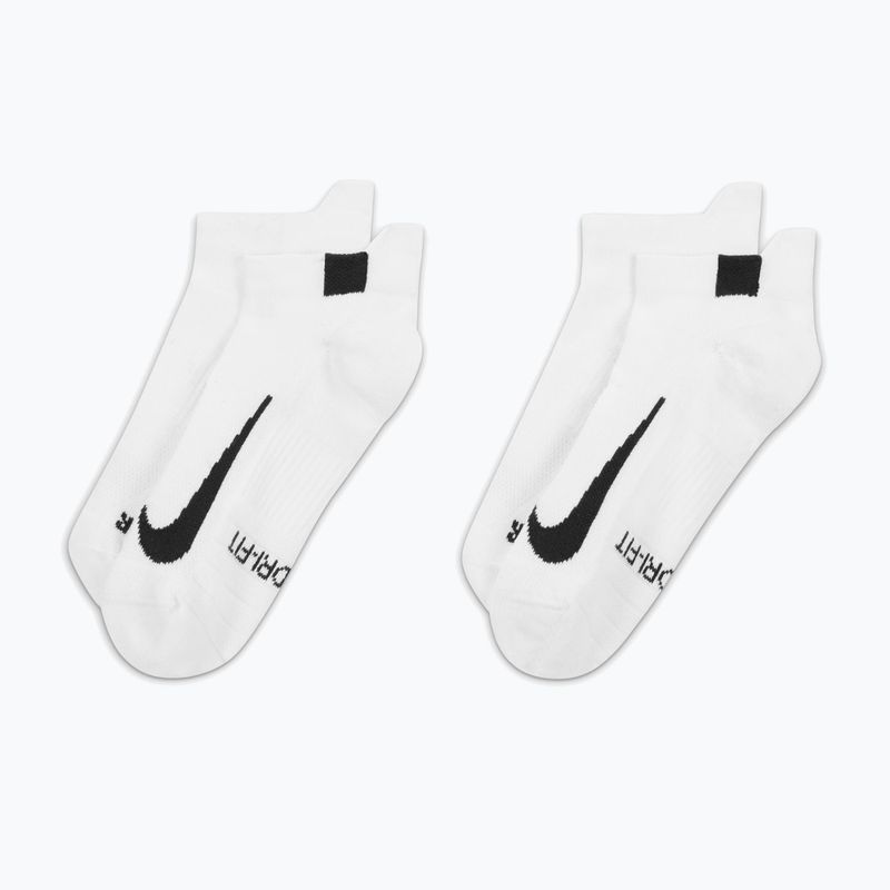 Socken Nike Court Multiplier Max 2 pack white/black 2
