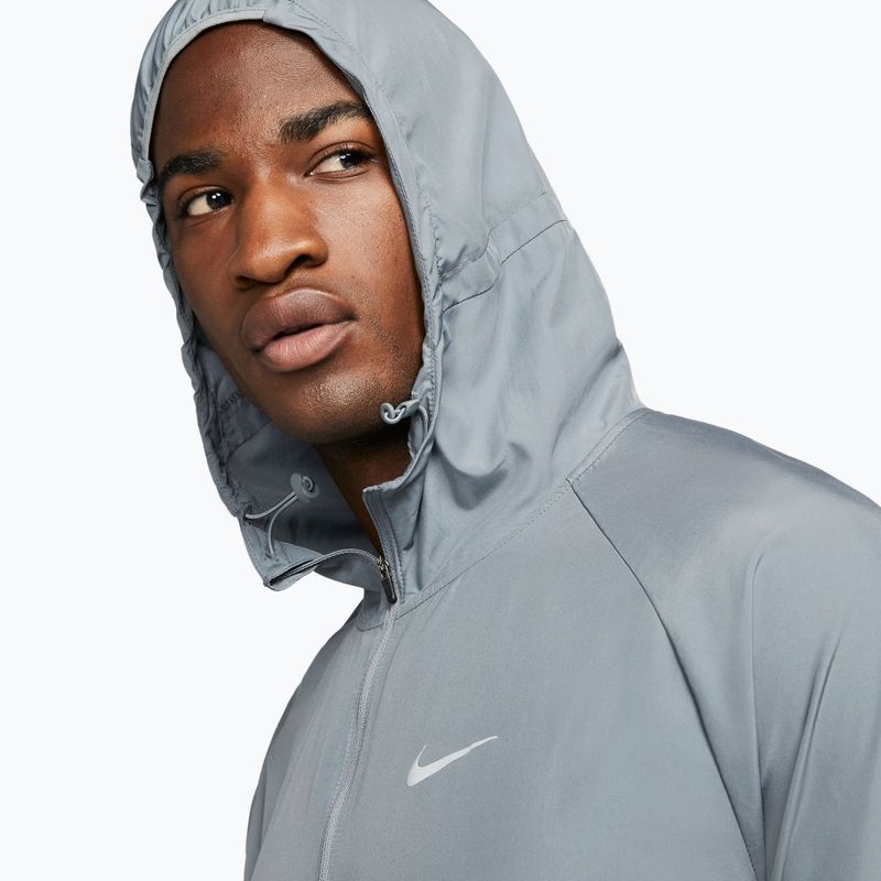 Herren-Laufjacke Nike Repel Miler smoke grey/smoke grey 4