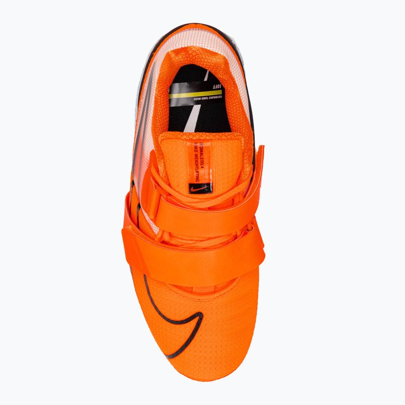 Nike Romaleos 4 orange/schwarz/weiß Gewichtheberschuh 5