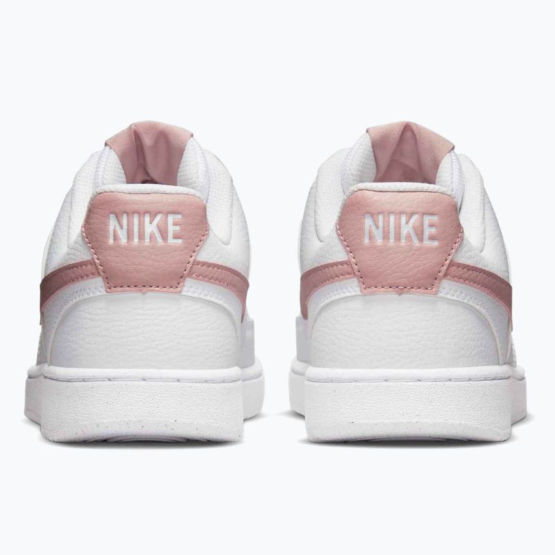 Schuhe Damen Nike Court Vision Low Next Nature white/pink oxford 4