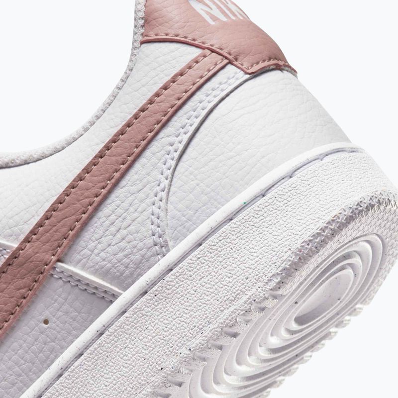 Schuhe Damen Nike Court Vision Low Next Nature white/pink oxford 8