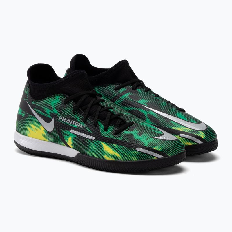 Herren Fußballschuhe Nike Phantom GT2 Academy DF SW IC schwarz-grün DM0720-003 5