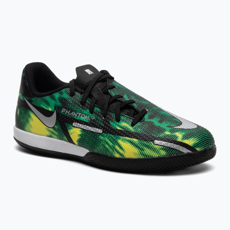 Nike Phantom GT2 Academy SW IC Jr Kinder Fußballschuhe grün DM0749-003