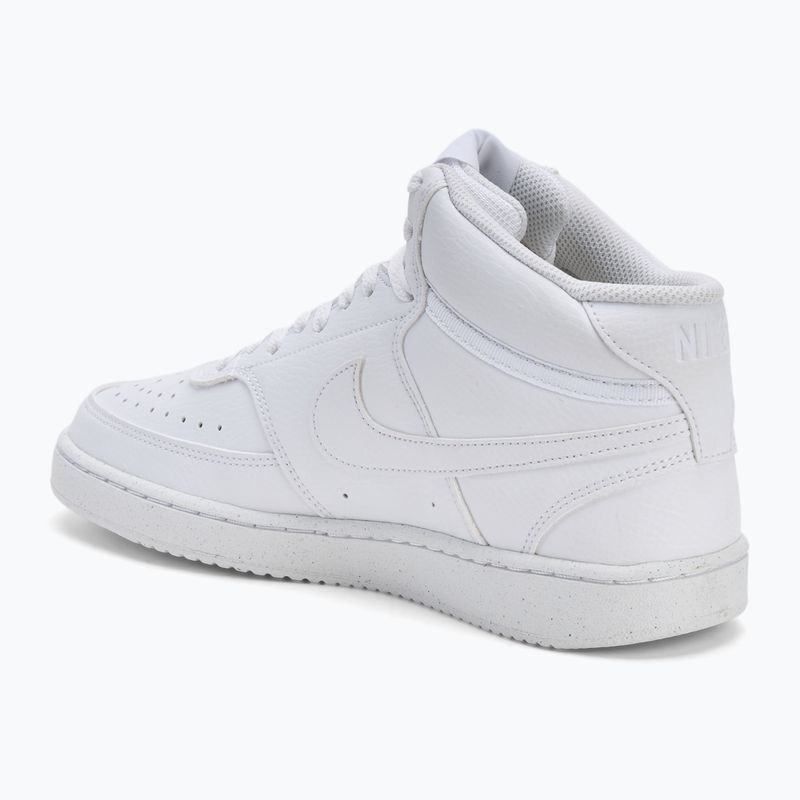 Herren Sneaker Nike Court Vision Mid Next Nature white/white/white 3