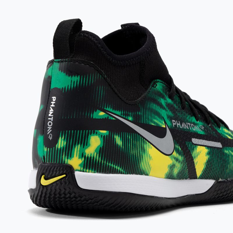 Nike Phantom GT2 Academy DF SW IC Jr Kinder Fußballschuhe grün DM0740-003 8