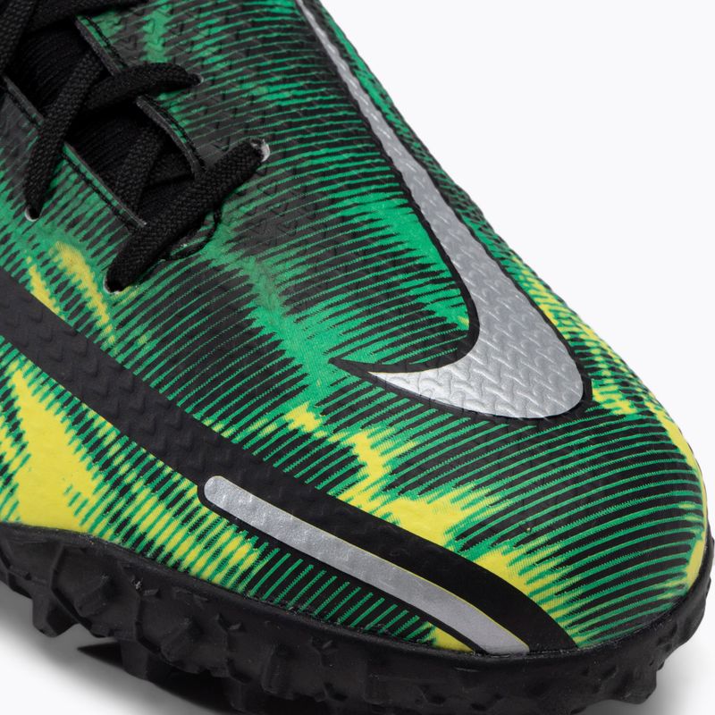 Nike Phantom GT2 Academy DF SW TF Jr Kinder Fußballschuhe schwarz DM0741-003 7