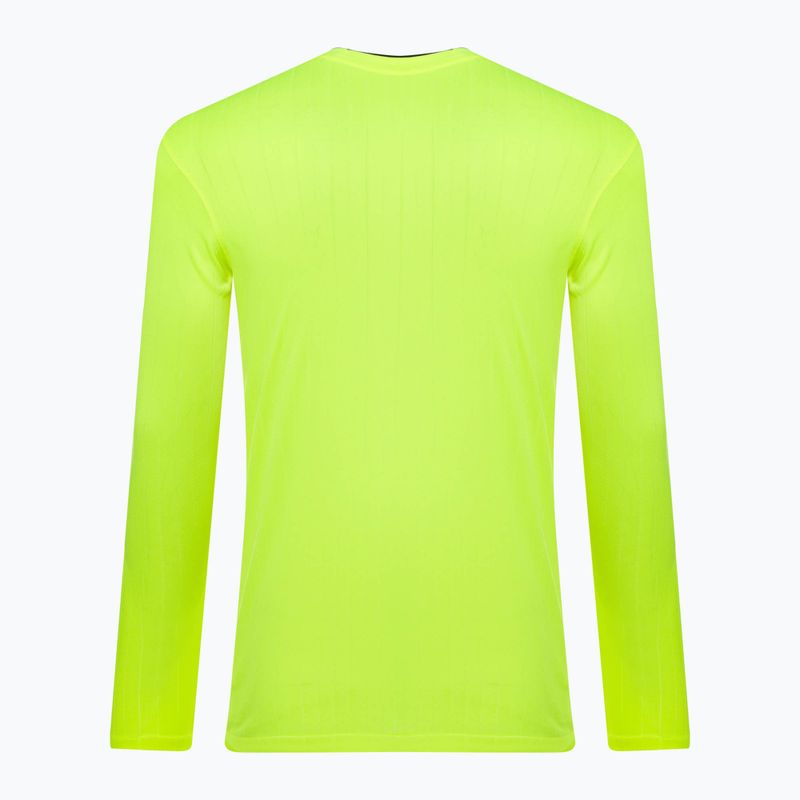 Nike Dri-FIT Referee II Fußball-Langarmshirt für Herren in Volt/Schwarz 2
