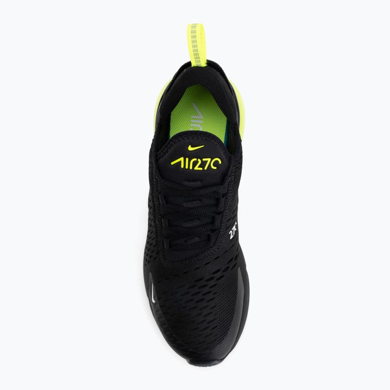Herrenschuhe Nike Air Max 270 black/volt/reflect silver/white 5