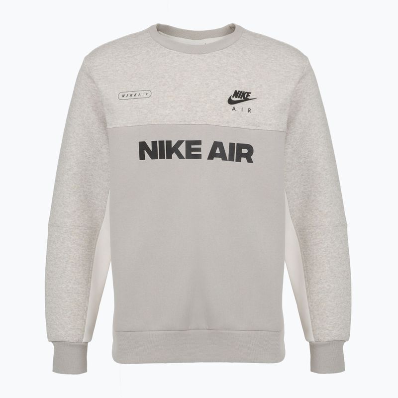Herren Sweatshirt Nike Air light iron ore/heather/phantom/black 6