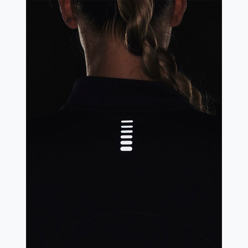 Unter Armour Qualifier Run 2.0 Half Zip Frauen laufen Sweatshirt schwarz 1365632 5