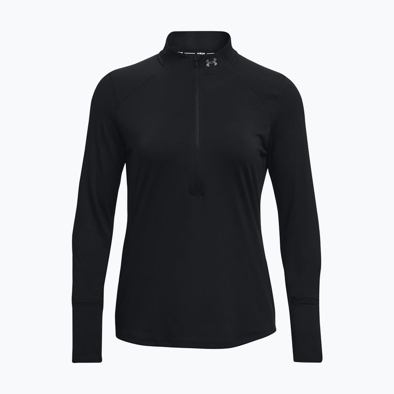 Unter Armour Qualifier Run 2.0 Half Zip Frauen laufen Sweatshirt schwarz 1365632 6