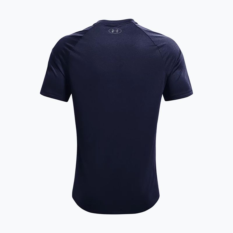 Under Armour Herren Training T-Shirt UA Tech 2.0 SS Tee Neuheit navy blau 1345317 6