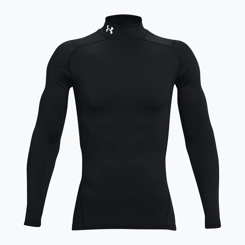 Under Armour Comp Mock UA Armour Herren Training Longsleeve schwarz/weiß 6