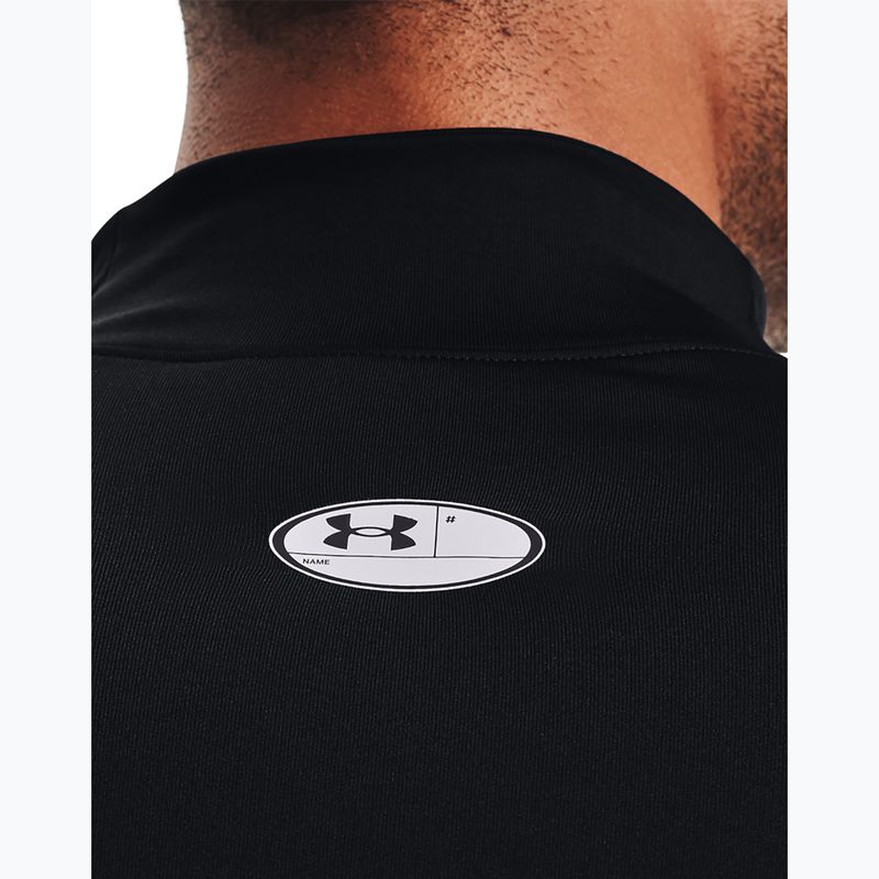 Training Longsleeve Herren Under Armour Comp Mock UA Armour black/white 4