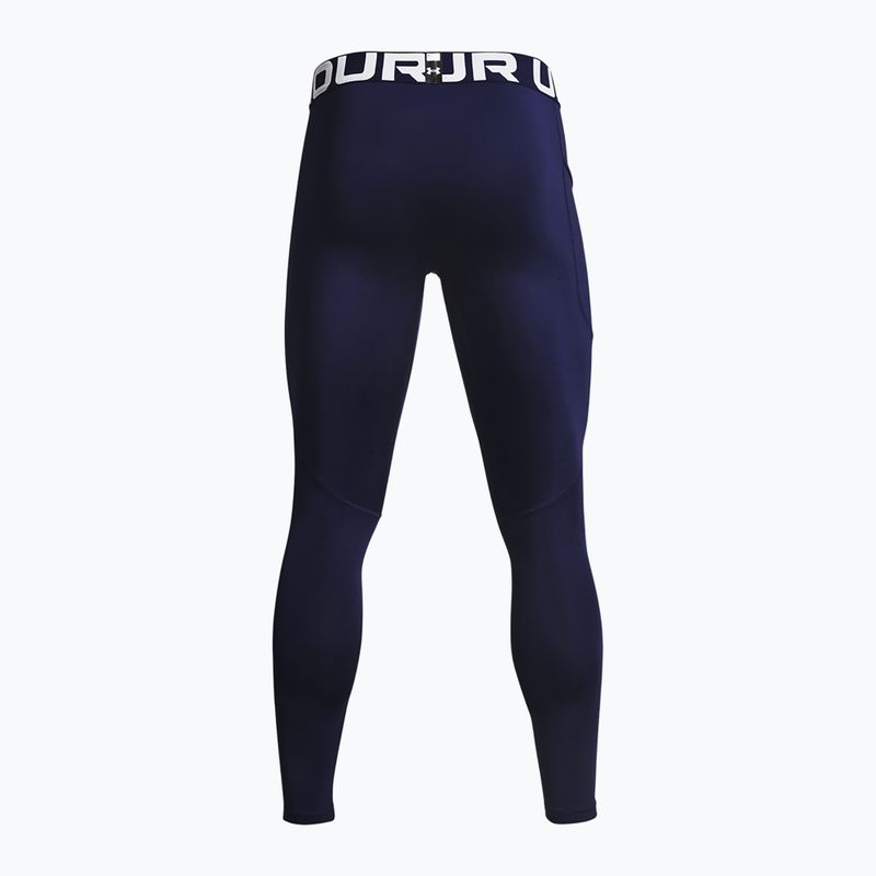 Herren-Leggings Under Armour Ua Cg Armour Novelty Compression Leggings midnight navy/white 2