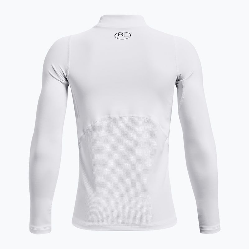 Trainings-Longsleeve Under Armour Cg Armour Mock white/black 2