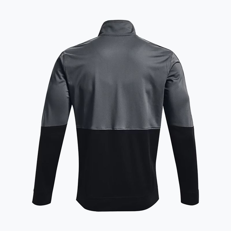 Under Armour Herren Pique Track grau Training Sweatshirt 1366202 5