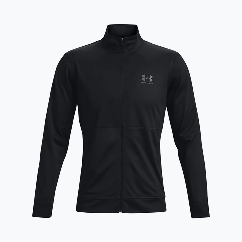 Under Armour Pique Track Herren Trainingsshirt schwarz 1366202