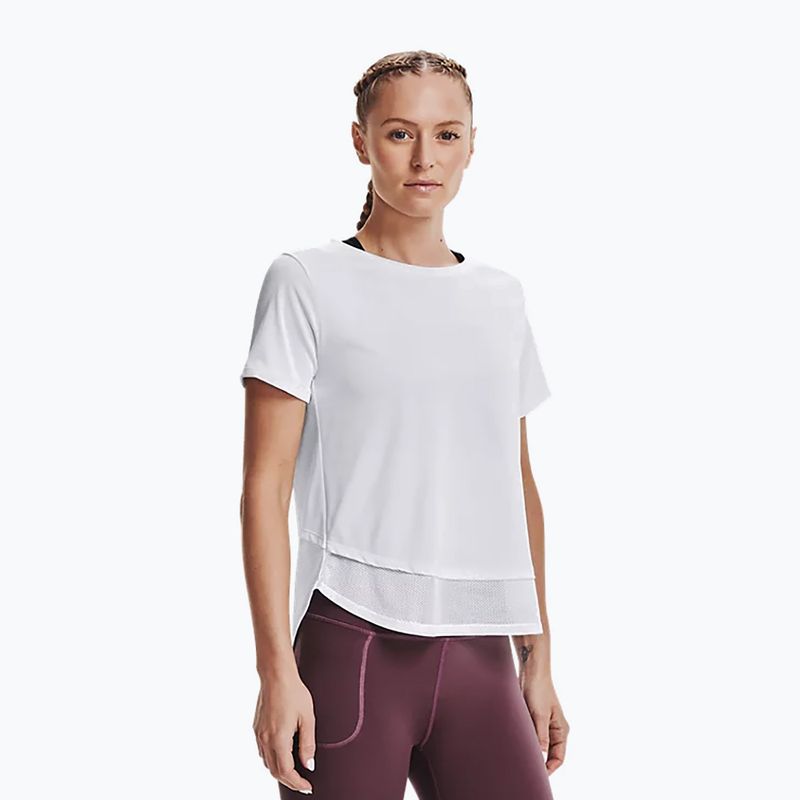 Unter Armour UA Tech Vent SS Frauen Training T-Shirt weiß 1366129