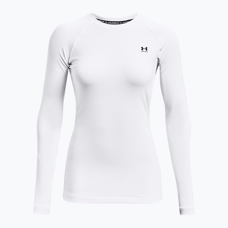 Damen Under Armour Authentics CG Crew weiß/schwarz Longsleeve 4