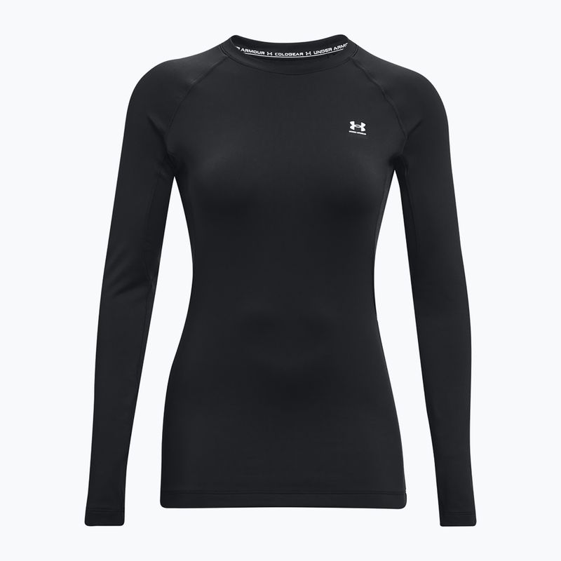 Under Armour Authentics CG Crew Damen schwarz/weißes Langarmshirt 5