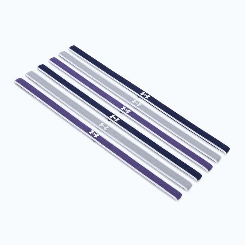 Unter Armour Ua Mini Stirnbänder 0 4  6pcs marineblau-lila-grau 1286016-412