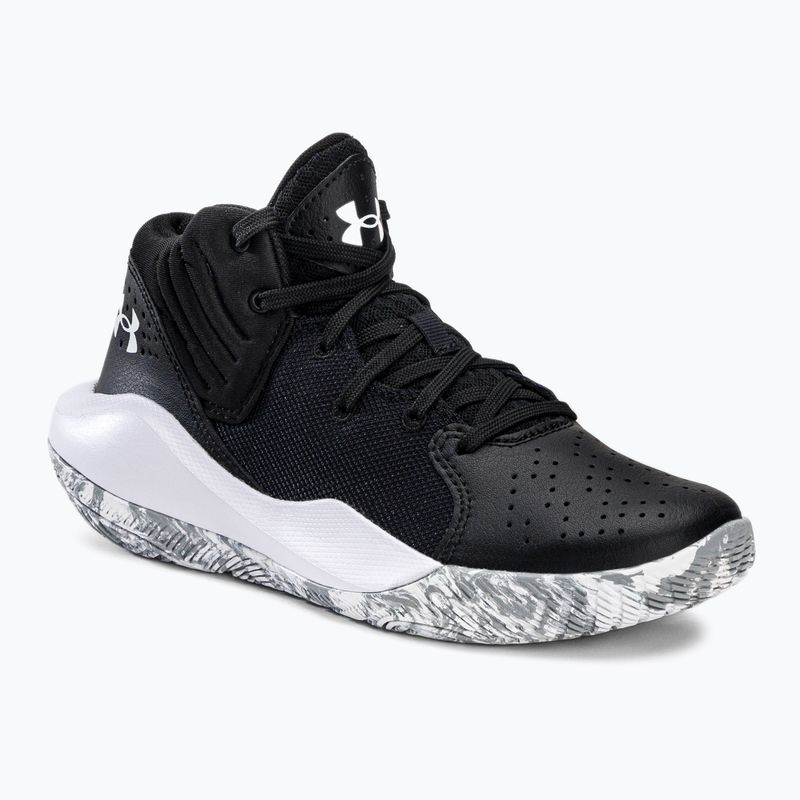 Basketballschuhe Kinder Under Armour GS Jet '21 1 schwarz-weiß UAR-3247941-1-4.5