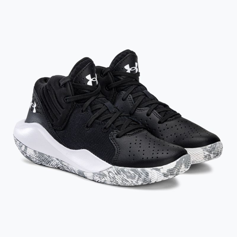 Basketballschuhe Kinder Under Armour GS Jet '21 1 schwarz-weiß UAR-3247941-1-4.5 5