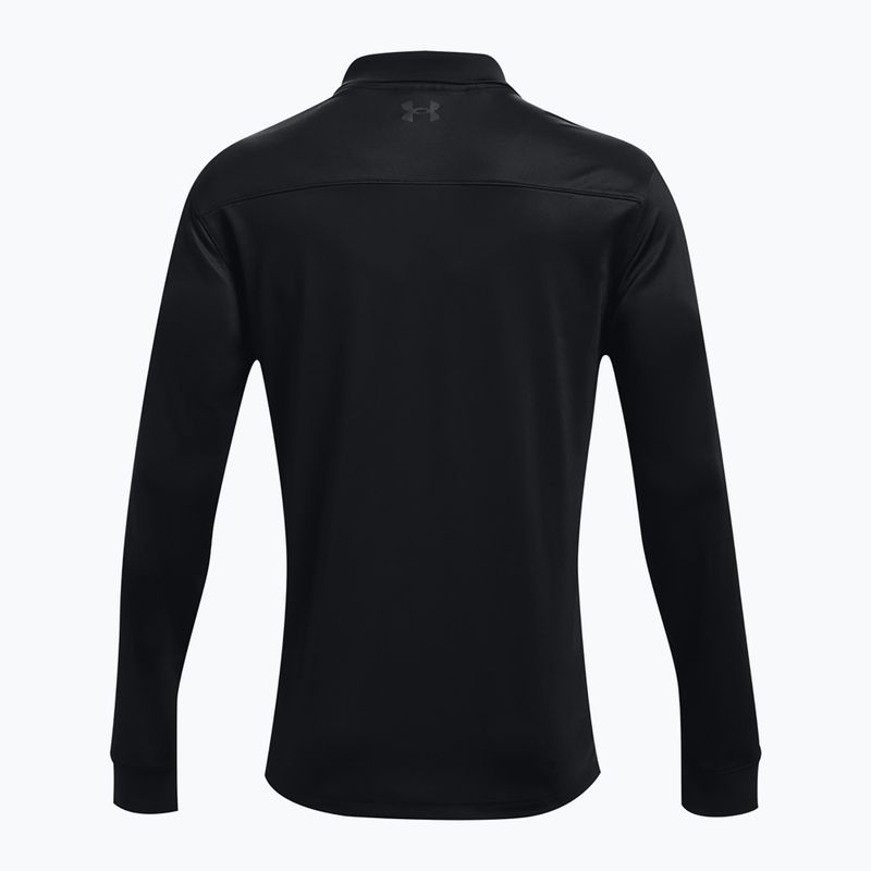 Herren Under Armour Tactical Performance Polo 2.0 Longsleeve schwarz/schwarz 6