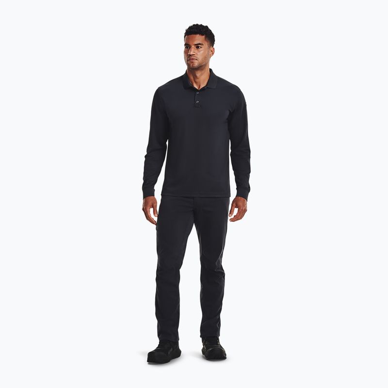 Herren Under Armour Tactical Performance Polo 2.0 Longsleeve Dunkelmarineblau/Dunkelmarineblau 2