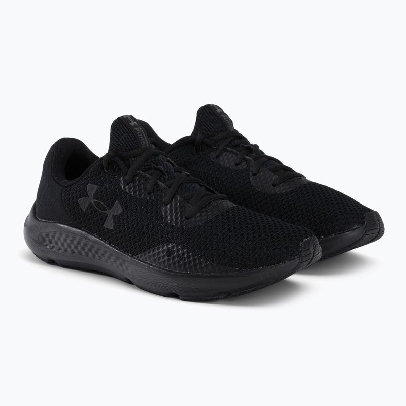 Under Armour Charged Pursuit 3 Herren Laufschuhe schwarz 3024878 4