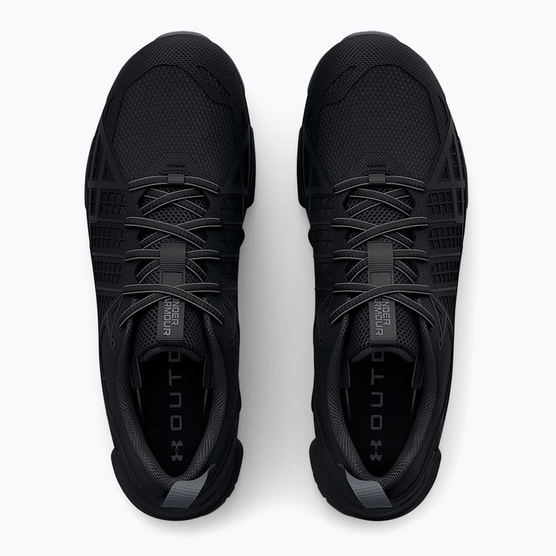 Under Armour MG Strikefast Damen Schuhe Schwarz/Schwarz/Pitch Grau 11