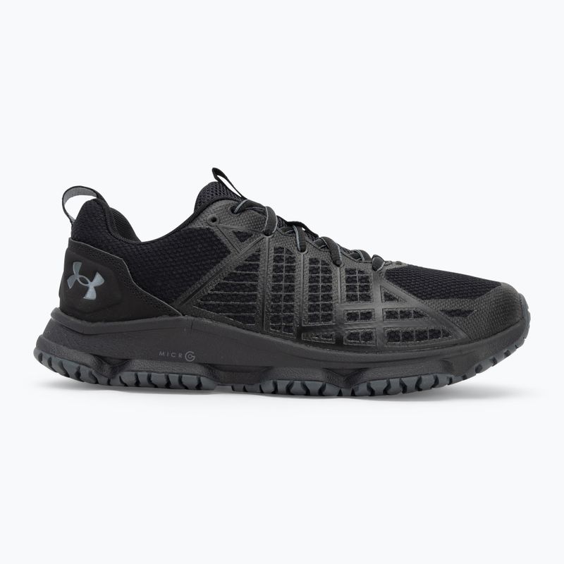 Under Armour MG Strikefast Damen Schuhe Schwarz/Schwarz/Pitch Grau 2